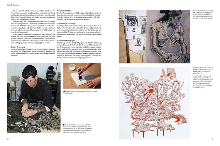 Produktbild: Drucktechniken. Das Handbuch zu allen Materialien und Methoden