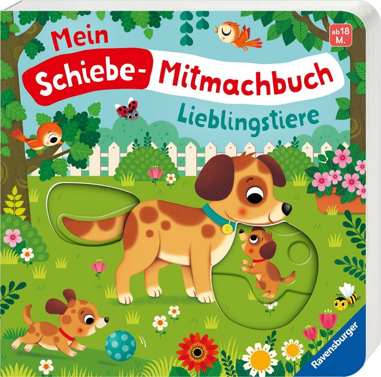 Produktbild: Mein Schiebe-Mitmachbuch - Lieblingstiere