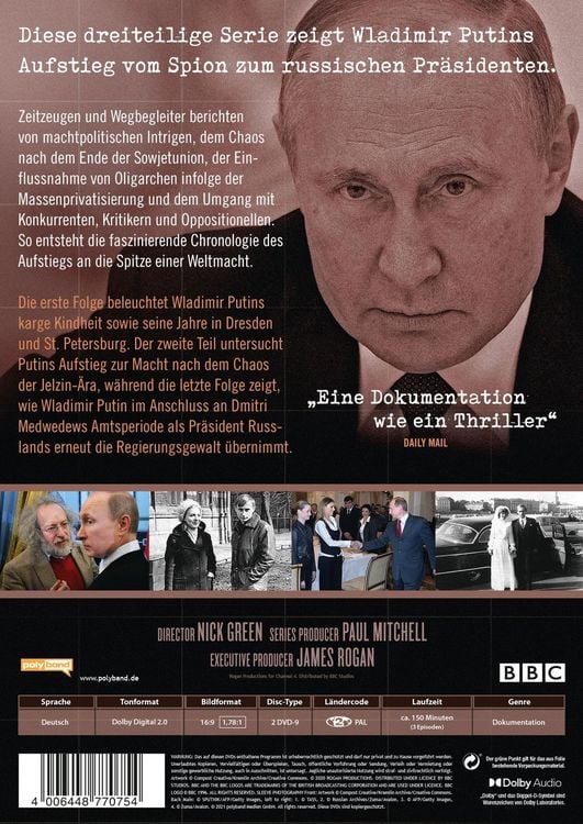 Produktbild: Putin &ndash; Die Geschichte eines Spions