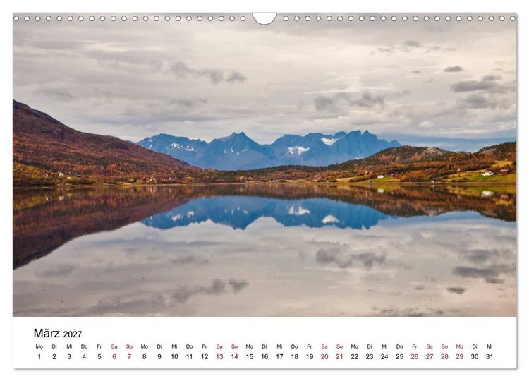 Produktbild: Skandinavien - Hoch im Norden (Wandkalender 2027 DIN A3 quer), CALVENDO Monatskalender