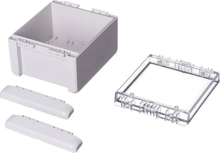 Produktbild: Bopla Bocube B 141309 PC-V0-G-7035 96023235 Outdoor-Geh&auml;use 125 x 151 x 90 Polycarbonat V0 Lichtgrau (RAL 7035) 1 St.