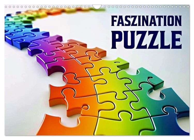 Produktbild: Faszination PUZZLE (Wandkalender 2026 DIN A3 quer), CALVENDO Monatskalender