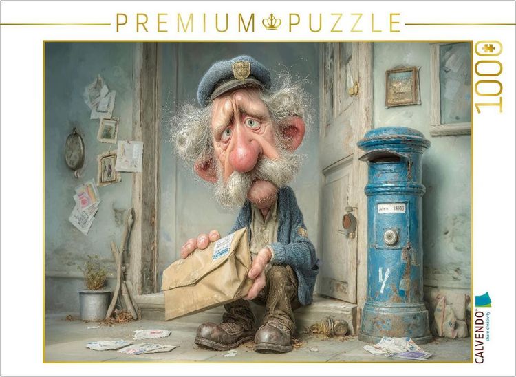 Produktbild: CALVENDO Puzzle Wieso habe ich jetzt blos meine Brille in den Kasten geschmissen | 1000 Teile Lege-Gr&ouml;&szlig;e 64x48cm Foto-Puzzle f&uuml;r gl&uuml;ckliche Stunden