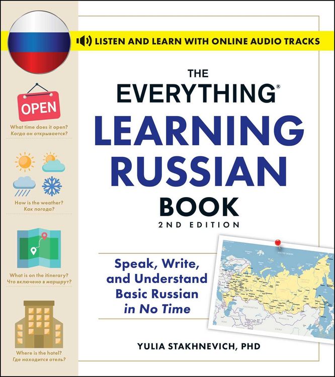 Produktbild: The Everything Learning Russian Book, 2nd Edition