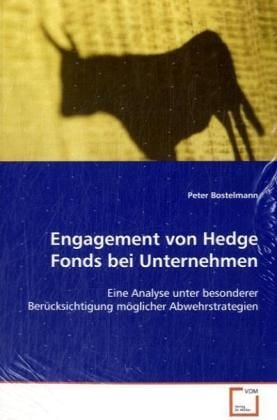 Produktbild: Bostelmann, P: Engagement von Hedge Fonds bei Unternehmen