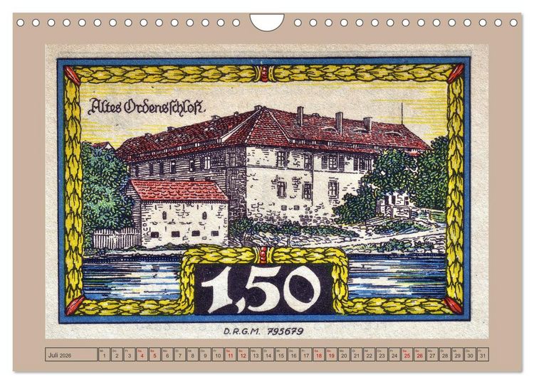 Produktbild: Gruss aus Insterburg - Historische Stadtansichten (Wandkalender 2026 DIN A4 quer), CALVENDO Monatskalender