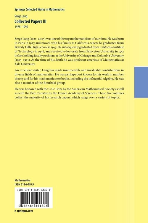 Produktbild: Collected Papers III