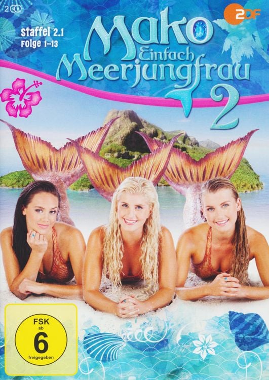 Produktbild: Mako - Einfach Meerjungfrau - Staffel 2.1/Folge 01-13 [2 DVDs]