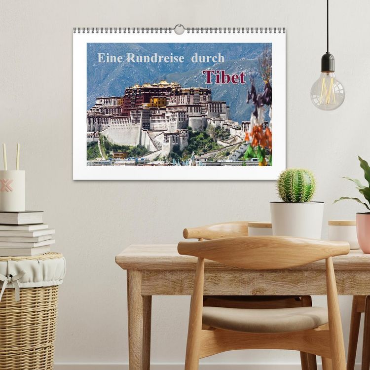 Produktbild: Eine Rundreise durch Tibet (Wandkalender 2026 DIN A3 quer), CALVENDO Monatskalender