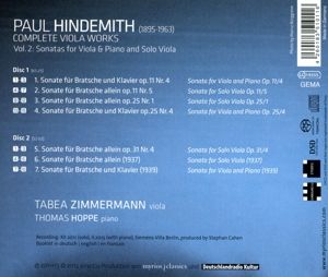 Produktbild: Die Werke f&uuml;r Viola Vol. 2: Sonaten f&uuml;r Viola & Kl