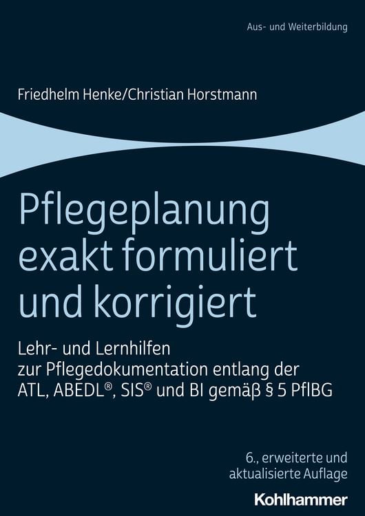 Produktbild: Pflegeplanung exakt formuliert und korrigiert