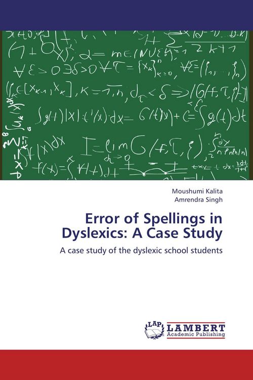 Produktbild: Error of Spellings in Dyslexics: A Case Study