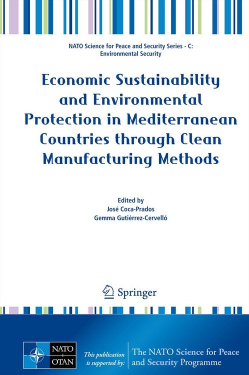 Produktbild: Economic Sustainability and Environmental Protection in Mediterranean Countries through Clean Manufacturing Methods