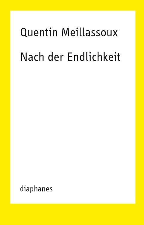 Produktbild: Nach der Endlichkeit