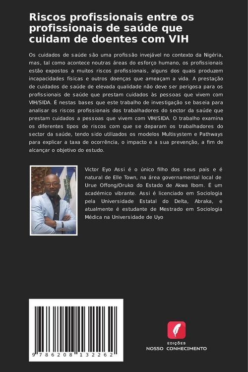 Produktbild: Riscos profissionais entre os profissionais de sa&uacute;de que cuidam de doentes com VIH