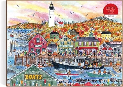 Produktbild: Michael Storrings Autumn By the Sea 1000 Piece Puzzle