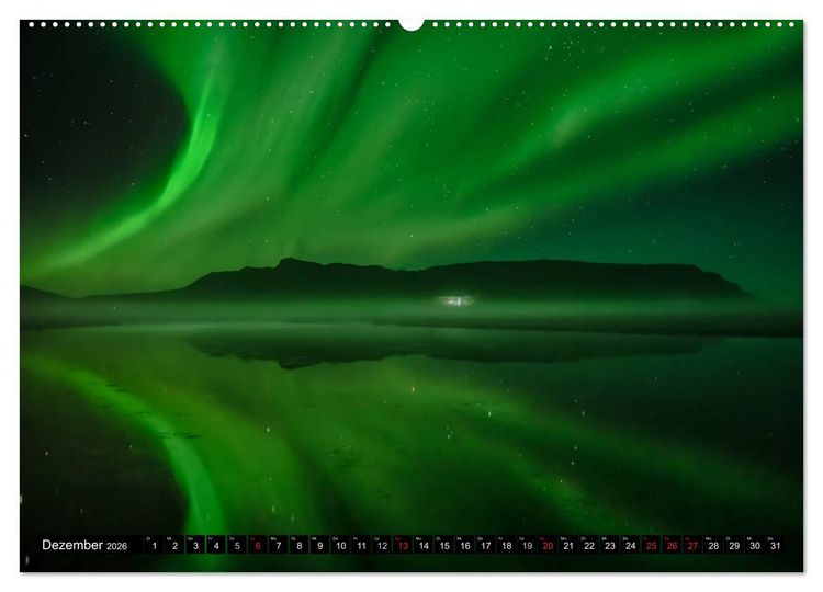 Produktbild: Faszination Licht am Polarkreis (Wandkalender 2026 DIN A2 quer), CALVENDO Monatskalender