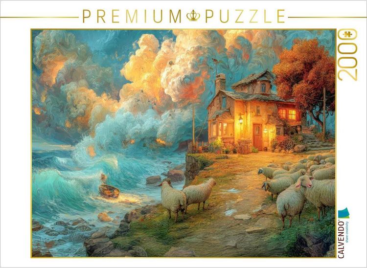 Produktbild: CALVENDO Puzzle Am Wasser | 2000 Teile Lege-Gr&ouml;&szlig;e 90x67cm Foto-Puzzle f&uuml;r gl&uuml;ckliche Stunden