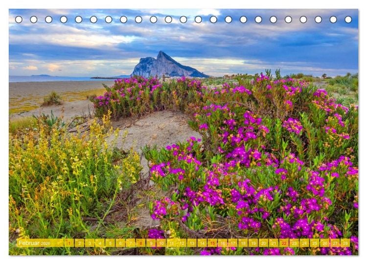 Produktbild: Ein Herz f&uuml;r Andalusien (Tischkalender 2026 DIN A5 quer), CALVENDO Monatskalender