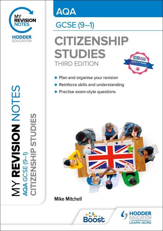 Produktbild: My Revision Notes: AQA GCSE (9-1) Citizenship Studies Third Edition