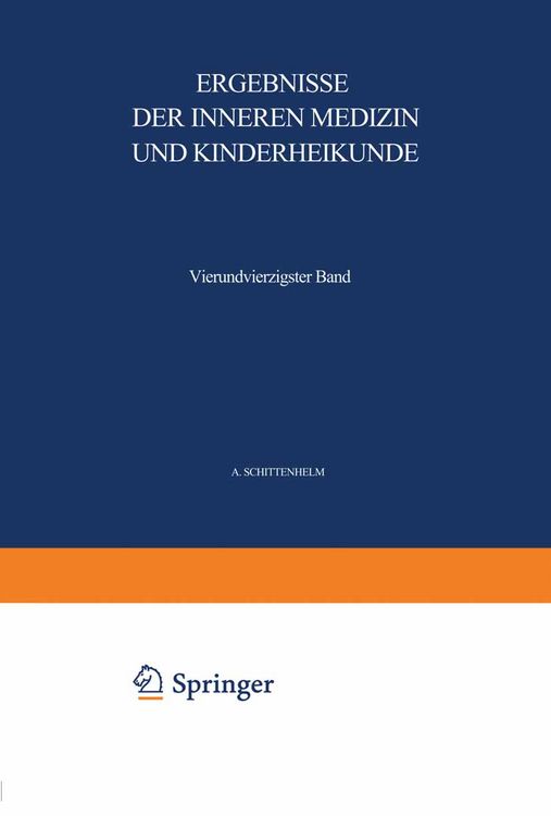 Produktbild: Ergebnisse der Inneren Medizin und Kinderheilkunde