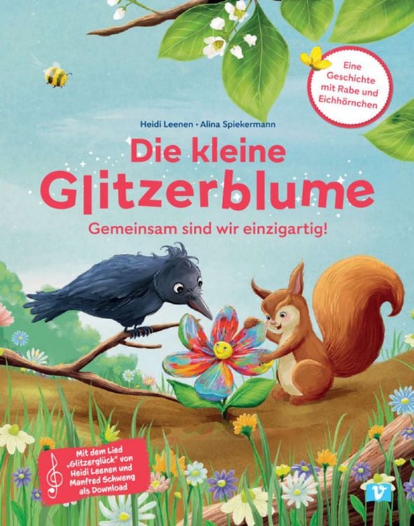 Produktbild: Die kleine Glitzerblume. Bilderbuch