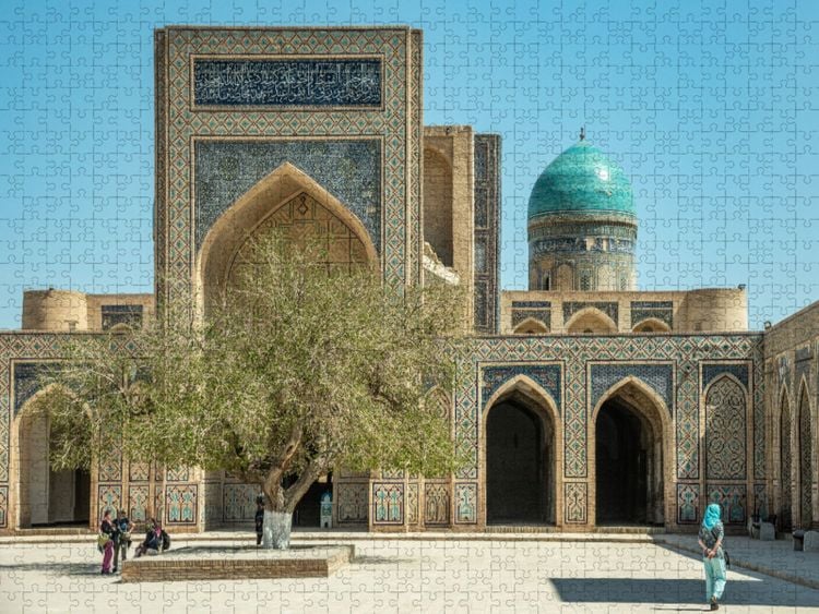 Produktbild: CALVENDO Puzzle Kalon-Moschee in Buchara | 1000 Teile Lege-Gr&ouml;&szlig;e 64x48cm Foto-Puzzle f&uuml;r gl&uuml;ckliche Stunden