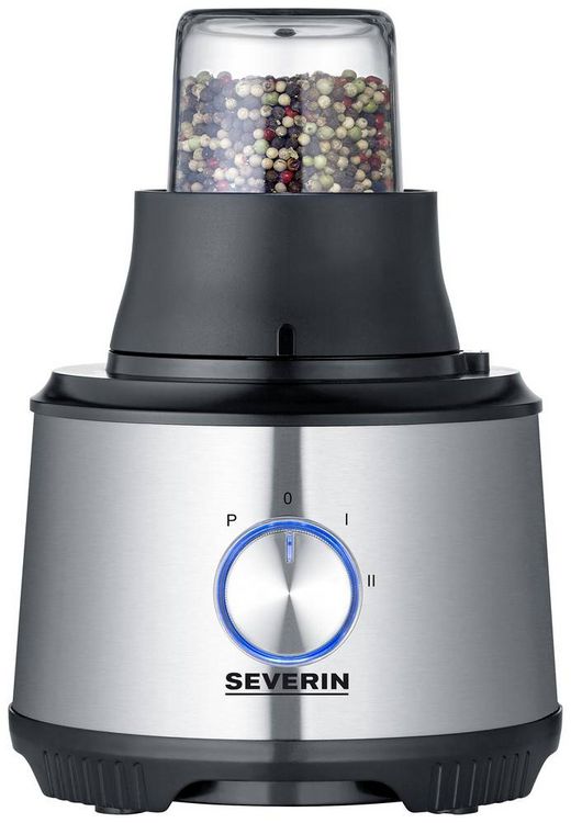 Produktbild: Severin KM 3892 K&uuml;chenmaschine 1200W Silber, Schwarz