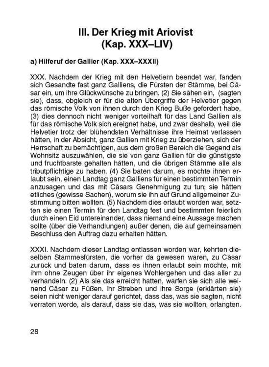 Produktbild: Der Gallische Krieg