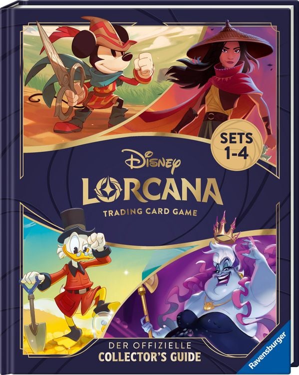 Produktbild: Disney Lorcana Trading Card Game - Der offizielle Collector&rsquo;s Guide: Sets 1-4 - Buch zum Spiel