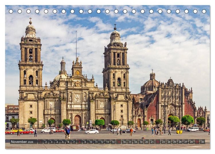 Produktbild: Dream destinations around the world (Desk Calendar 2026 DIN A5 landscape), CALVENDO 12 Month DeskCalendar