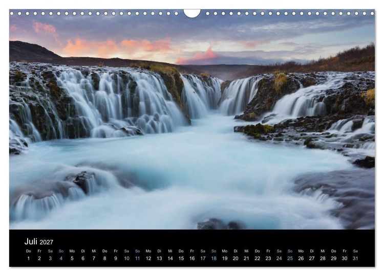 Produktbild: Traumziel Island 2027 (Wandkalender 2027 DIN A3 quer), CALVENDO Monatskalender
