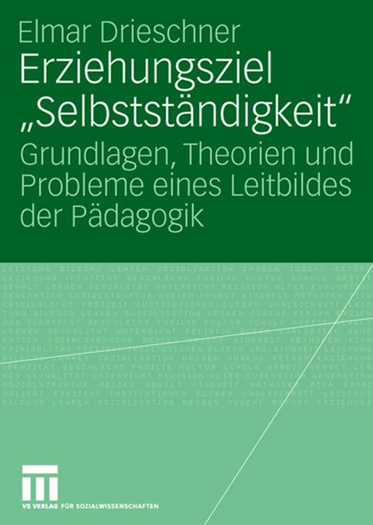 Produktbild: Erziehungsziel "Selbstst&auml;ndigkeit"