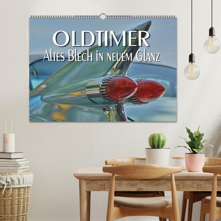 Produktbild: Oldtimer - Altes Blech in neuem Glanz (Wandkalender 2026 DIN A2 quer), CALVENDO Monatskalender
