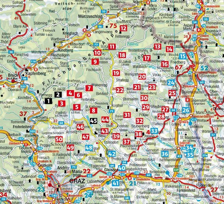 Produktbild: ROTHER Wanderf&uuml;hrer Oststeiermark
