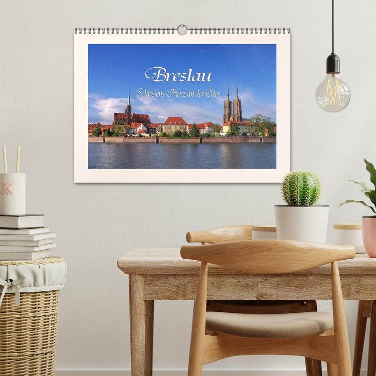 Produktbild: Breslau - Schlesiens Herz an der Oder (Wandkalender 2026 DIN A3 quer), CALVENDO Monatskalender