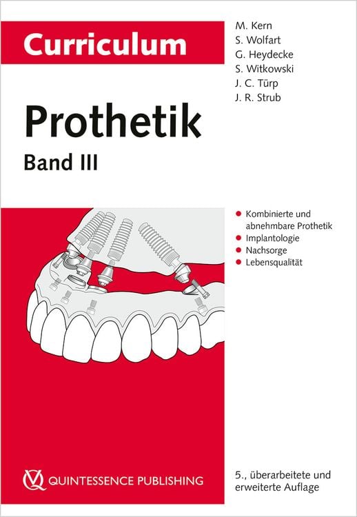 Produktbild: Curriculum Prothetik Band 3