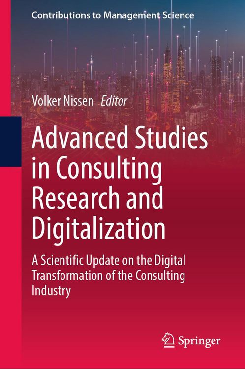 Produktbild: Advanced Studies in Consulting Research and Digitalization