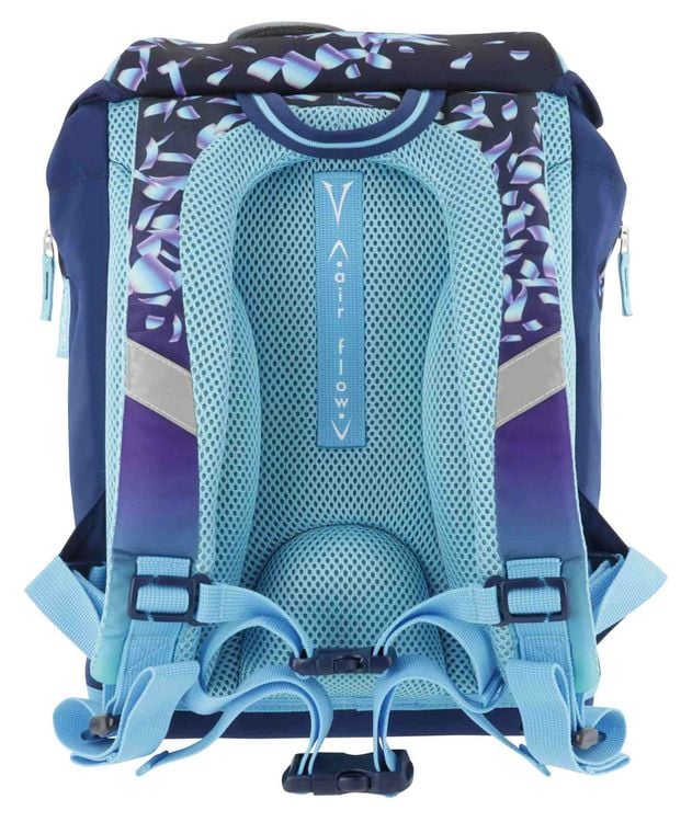 Produktbild: Herlitz Grundschulrucksack SoftLight Plus GREENline Blue Ice