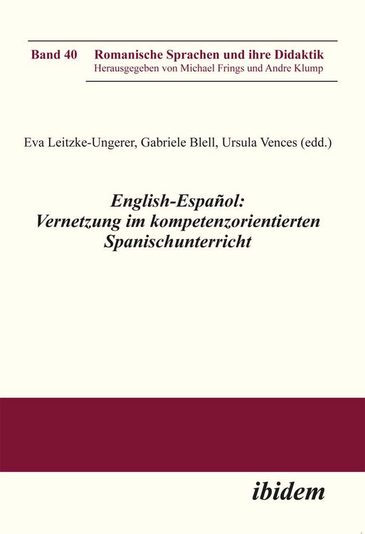 Produktbild: English-Espa&ntilde;ol: Vernetzung im kompetenzorientierten Spanischunterricht