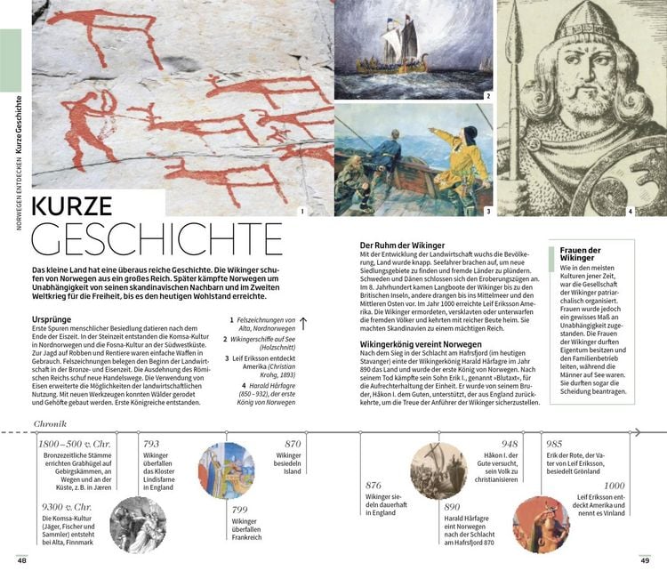 Produktbild: Vis-&agrave;-Vis Reisef&uuml;hrer Norwegen
