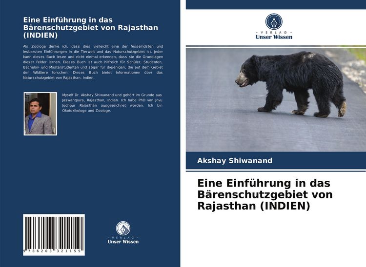 Produktbild: Eine Einf&uuml;hrung in das B&auml;renschutzgebiet von Rajasthan (INDIEN)