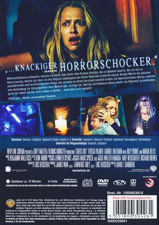 Produktbild: Lights Out