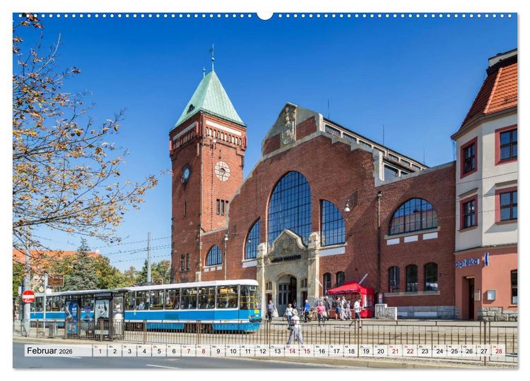 Produktbild: HISTORIE BRESLAU (Wandkalender 2026 DIN A2 quer), CALVENDO Monatskalender