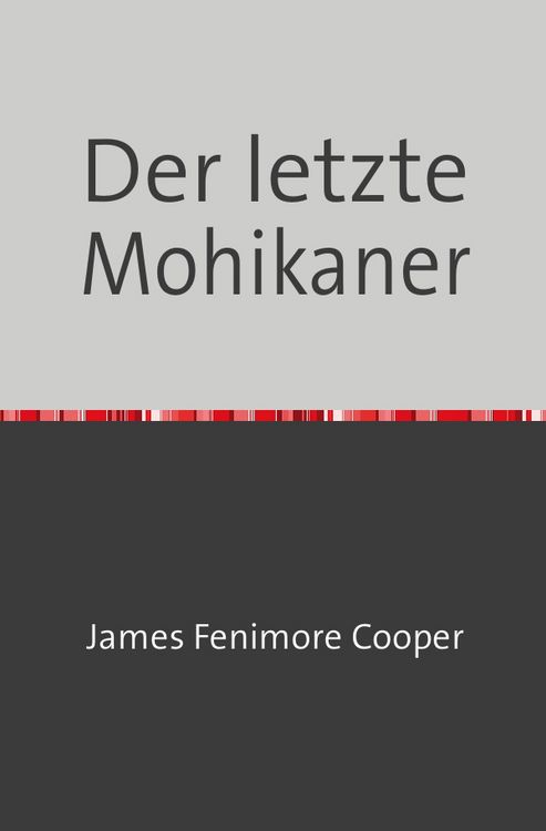 Produktbild: Der letzte Mohikaner