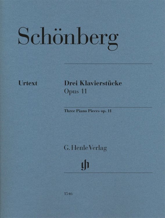 Produktbild: Arnold Sch&ouml;nberg - Drei Klavierst&uuml;cke op. 11