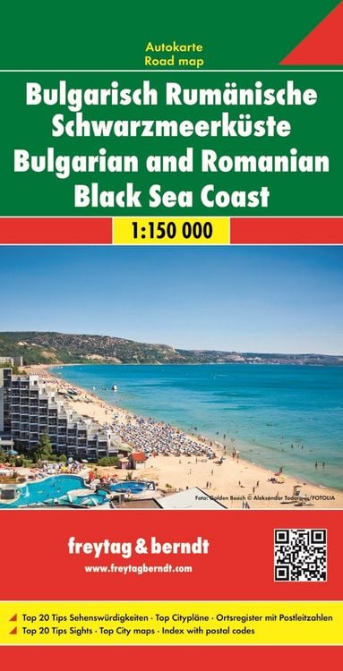 Produktbild: FuB Bulgarisch Rumänische Schwarzmeerküste 1 : 150 000