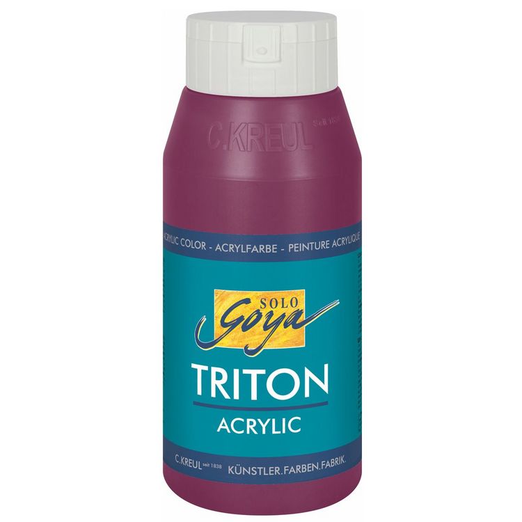 Produktbild: KREUL Triton Acrylic Liquid bordeaux 750ml