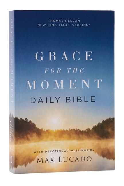 Produktbild: NKJV, Grace for the Moment Daily Bible, Softcover, Comfort Print