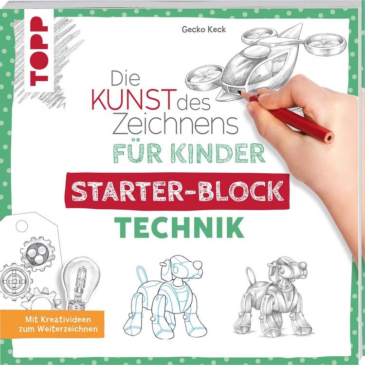 Bild vom Artikel Die Kunst des Zeichnens für Kinder Starter-Block - Technik vom Autor Gecko Keck